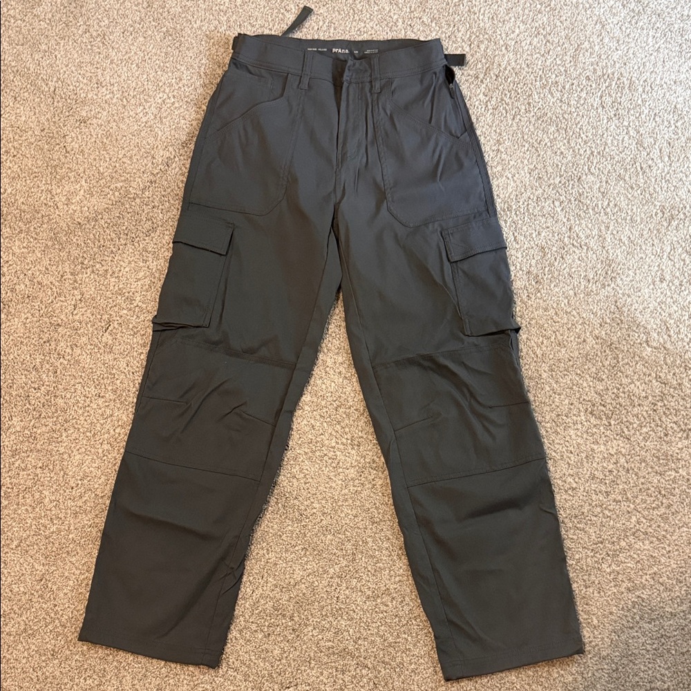 Prana Women’s Dark Gray Cargo Hiking Pants